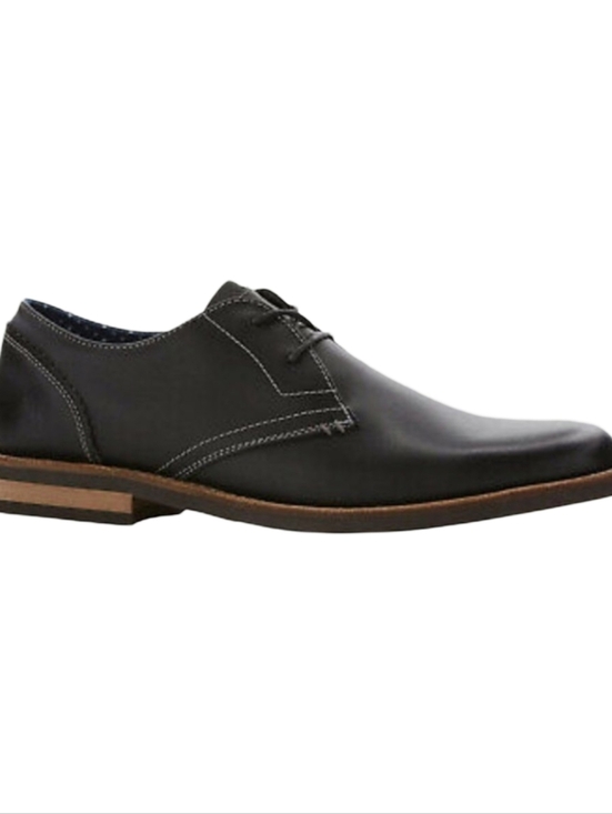 Original Penguin Waylon Men\'s Black Leather Oxford Size 13